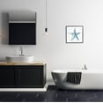 thumbnail image 2 of Stupell Industries Muted Blue Aquatic Starfish Graphic Art Black Framed Art Print Wall Art, Design by Kim Allen, 2 of 7