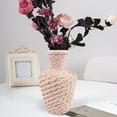 thumbnail image 3 of Grandest Birch Vase Braided Decorating Non-Fading Modern Imitation Rattan Table Flower Arrangement Vase for Home Solid Nordic Styl, 3 of 8