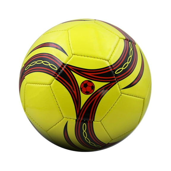 Size 4 Soccer Ball for Youth Training, Durable PU Leather, Anti-Burst Design