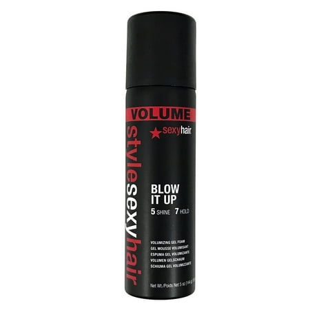 Style Sexy Hair Blow It Up Volumizing Gel Foam 5 (Best Volumizing Hair Styling Products)