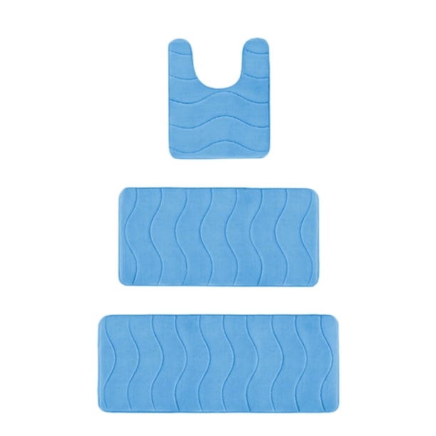 Alfombra de poliéster antideslizante y absorbente para entrada de baño, de secado rápido. Alfombra para interiores, ideal para cocina, dormitorio y lavadero.