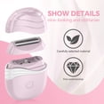 thumbnail image 3 of SUNSIOM Electric Hair Shaver for Women, Cordless Wet  Dry Razor for Smooth Body  Dual Trimmers, 3 of 6