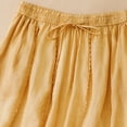 thumbnail image 6 of Sentmoon Women Maxi Skirt Elastic Waist Women Skirts Trendy Solid Color Regular Fit Midi Skirts for Women for Working Out and Gym M-2XL, 6 of 9