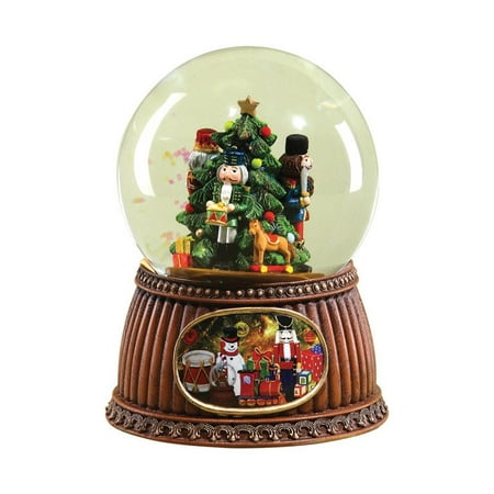 nutcrackers twelve days of christmas musical glass glitterdome snow globe - Christmas Musical Snow Globes nutcrackers twelve days of christmas musical glass glitterdome snow globe - Christmas Musical Snow Globes