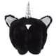 thumbnail image 1 of Orejeras de peluche de cuerno de unicornio ajustables para invierno y otoño., 1 of 5