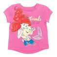 thumbnail image 3 of Disney Princess Jasmine Belle Ariel Toddler Girls T-Shirt Leggings and Skirt 3 Piece Infant to Big Kid, 3 of 5
