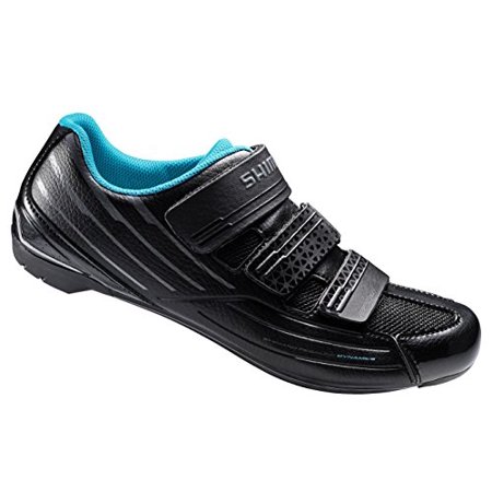 Shimano SH-RP2 Women's Touring Road Cycling Synthetic Leather Shoes, Black, (Best Touring Bike Shoes)