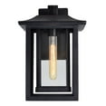 thumbnail image 5 of CWI Lighting Winfield 1 Light Farmhouse Metal Outdoor Wall Light in Black, 5 of 8
