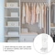 thumbnail image 2 of 25 pinzas de plástico transparentes para estanterías, ideales para mejorar el hogar., 2 of 8