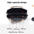 thumbnail image 4 of Bolsos de cuero artificial, bolsos de gran capacidad, carteras y bolsos de mujer, 4 of 5