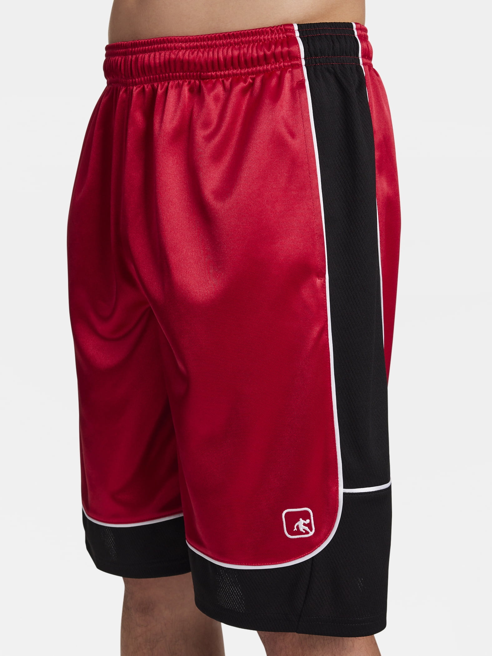 AND1 Men's and Big Men's All Court Short, 11" inseam, up to Size 5XL