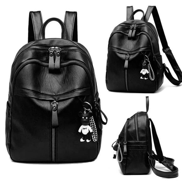 Women Ladies Leather Backpack Bag Purse Cross Shoulder Travel Handbag School Backpack