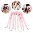 thumbnail image 4 of Rizadores de cabello sin calor Macarena Diadema Rosa para cabello largo, 4 of 8