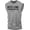 Heather Grey, variant on Rest at The End Workout Shirts for Men Motivational Gym-Goers