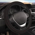 thumbnail image 3 of Lsque Red Poker Ultra Soft Car Steering Wheel Cover for Women, Standard 15 inch Size for Truck Van SUV Auto, 3 of 8
