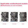 thumbnail image 2 of I/O Shield Back Plate for B250C B75 12USB B75 8USB Mining Motherboard IO Baffle Chassis Bracket, 2 of 7