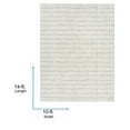 thumbnail image 4 of Livabliss x Our PNW Home Cascade Global Striped Area Rug,10' x 14',Ivory/Light Brown, 4 of 10