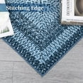 thumbnail image 4 of 2025 New Modern Braided Print Area Washable Rug, Entryway Non-Slip Runners, Ultra-Thin Farmhouse Kitchen Mat, Non-Shedding Accent Carpet, for Bedroom Bedside Laundry, 4 of 7
