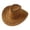 Khaki, variant on WDDDD Kids Western Cowboy Hat UV Protection Lightweight for Parties and Outdoor Activities Light Pink