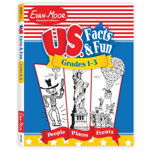 Pre-Owned U.S. Facts & Fun, Grades 1-3 (Paperback) 1596730021 9781596730021