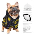 thumbnail image 4 of Uemuo Sunflowers for Winter Dog Hoodie Sweatshirts with Pockets Warm Dog Clothes for Small Dogs Chihuahua-Large, 4 of 8