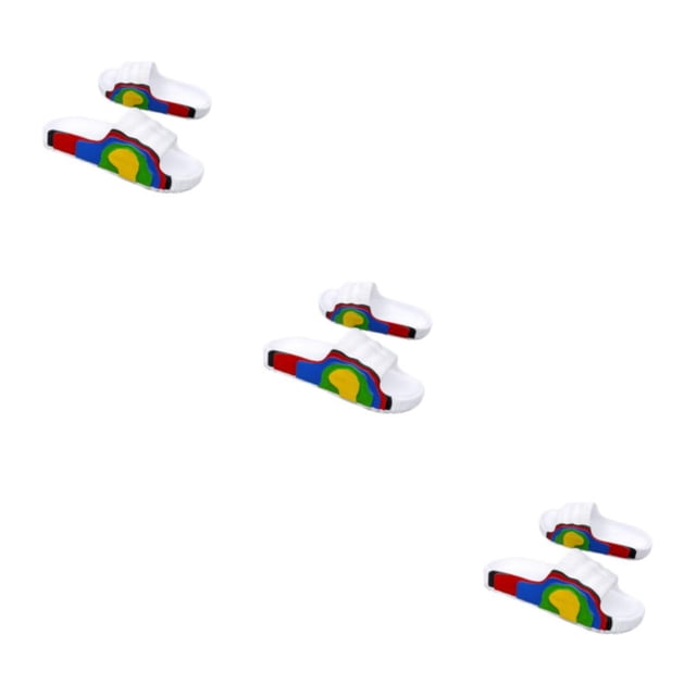 Sandalias Qarigey 1 par de toboganes para Picnic estilo informal punta abierta calzado Type1 NO1