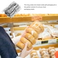 thumbnail image 2 of OUNONA Reusable Plated Silver Twisting Ties Durable Iron Wire for Household Bread and Candy Bags, 2 of 5