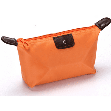 Gastropod 3 Pieces Makeup Bag,Cosmetic Bag for Easy Organization,Makeup Travel Bag for Stylish Convenience,Orange Pink Rose