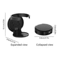 thumbnail image 3 of Estante plegable para guardar tazas para armario, puerta, pared, escritorio, soporte adhesivo no perforado para tazas de agua y café, estante plegable para tazas para cocina, baño, dormitorio, mesita, 3 of 6