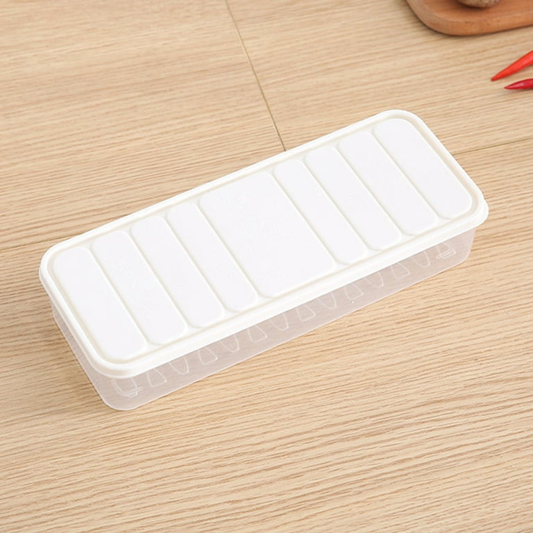 Celery Keeper For Refrigerator Lunch Meat Container Green Food Storage  Containers Creamy-white Small 