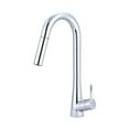 thumbnail image 3 of Olympia Faucets K-5025-BN I2 1.5 GPM Single Hole Kitchen Faucet - Nickel, 3 of 3