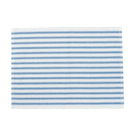 

Ticking Stripe Cornflower Placemat Set4