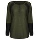 thumbnail image 4 of Mujeres Henley Camisas Casual V Cuello Blusa Manga Larga Pullover Túnica Tops, 4 of 5