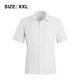 thumbnail image 2 of Camisa casual de manga corta con botones para hombre, con botones, para verano, playa, ajuste regular, cuello de lanza de algodón, 2 of 8