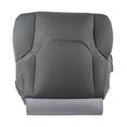 thumbnail image 6 of HUOEPU Driver and Passenger Side Bottom and Top Lean Back Seat Covers Fit for Nissan Frontier 2005-2019 S/SV/XE/LE/SE,Gray Cloth Front Left & Right Bottom & Top Lean Back Seat Covers, 6 of 17