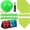 Green, variant on Sports Kickball Set Includes Playground Ball 5 Rubber Bases Ball Pump Scoreboard Net Bag 10 Foul Line Cones for Adults Playground Backyard Game