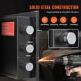 thumbnail image 3 of 1.7 Cub Depository Safe, Deposit Safe with Drop Slot, Electronic Code Lock and 2 Emergency Keys, 17.71'' x 13.77'' x 13.77'' Business Drop Slot Safe for Cash, Mail in Home, Hotel, Office, 3 of 11