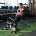 thumbnail image 3 of PRISP Banc de Musculation Ajustable avec Bandes de Résistance pour Gym à Domicile, Entraînement de Force et de Mise en Forme, 3 of 12