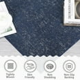 thumbnail image 3 of Hasoo 4' x 6' Area Rug Jacquard Textured Rug Modern Solid Farmhouse Rug Living Room Rug Yarn Dyed Soft Foldable Accent Rug for Dorm Playroom, Navy Blue, 3 of 5