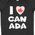 thumbnail image 4 of Inktastic I Love Canada Heart with Maple Leaf Boys or Girls Baby Bodysuit, 4 of 5