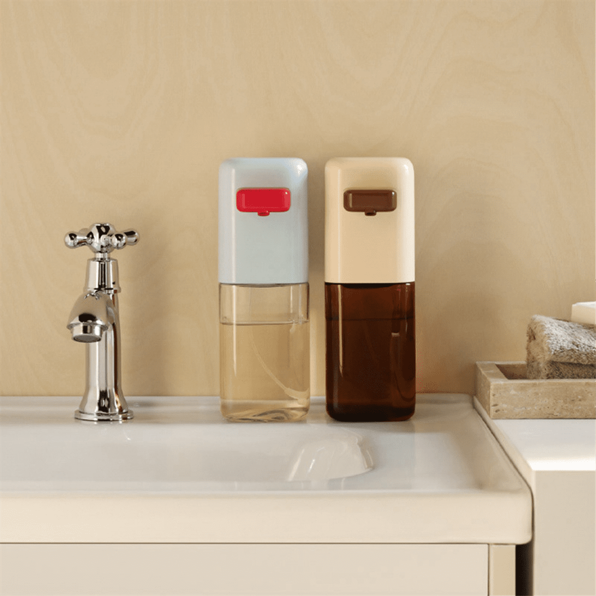 Automatic Inductive Soap Dispenser Foam Washing Phone Smart Hand Washing Soap Dispenser Alcohol Disp ABS