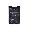 thumbnail image 1 of HEVIRGO Portable Adhesive Fabric Double-layer Phone Back Card Holder Pouch, 1 of 10