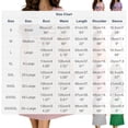 thumbnail image 4 of Bovxnpu Independence Day Womens Nightgowns Sleepshirts Nightshirts Pajama Dress Midi Dress Plus Size Print Crew Neck Sleepwear, 4 of 7