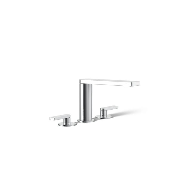 Kohler 73081-4-CP Composed® Deck-Mount Bath Faucet with Lever Handles, Polished Chrome