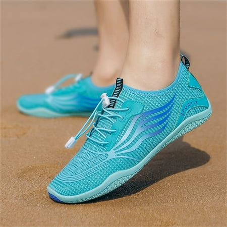 

ZTTD Men and Ladies Swimming Shoes Lightweight Swimming Shoes Wading Diving Beach Shoes Women Yoga Skin Fitting Shoes