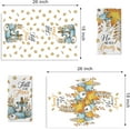 thumbnail image 2 of Teal Pumpkin Patch Fall for Jesus Kitchen Dish Towels Set of 2, Autumn Religious Cross Hand Towels Drying Baking Cooking Cloth, Thanksgiving Maple Leaves Farmhouse Home Kitchen Decor 18x26 Inch, 2 of 6