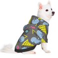 thumbnail image 2 of Haiem Geometric for Winter Dog Hoodie Sweatshirts with Pockets Warm Dog Clothes for Small Dogs Chihuahua-XX-Large, 2 of 7