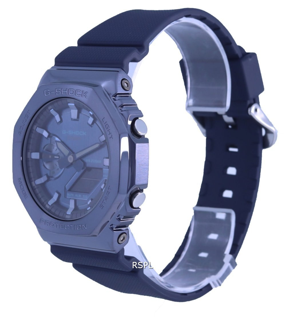 Casio G-Shock World Time Analog Digital Metal Covered GM