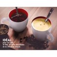 thumbnail image 2 of MIAMIO - 6 x 350 ml Stoneware Coffee Mug/Cup Set - Le Papillon Collection (White-Red), 2 of 7