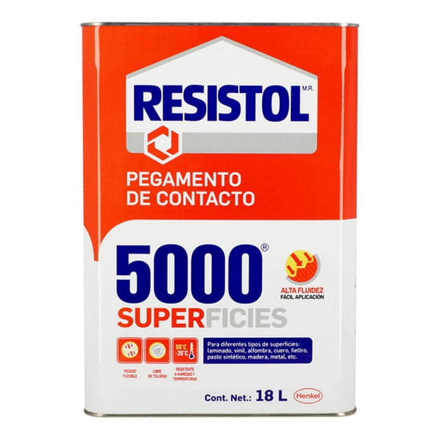 resistol 5000 superficies 18 litros